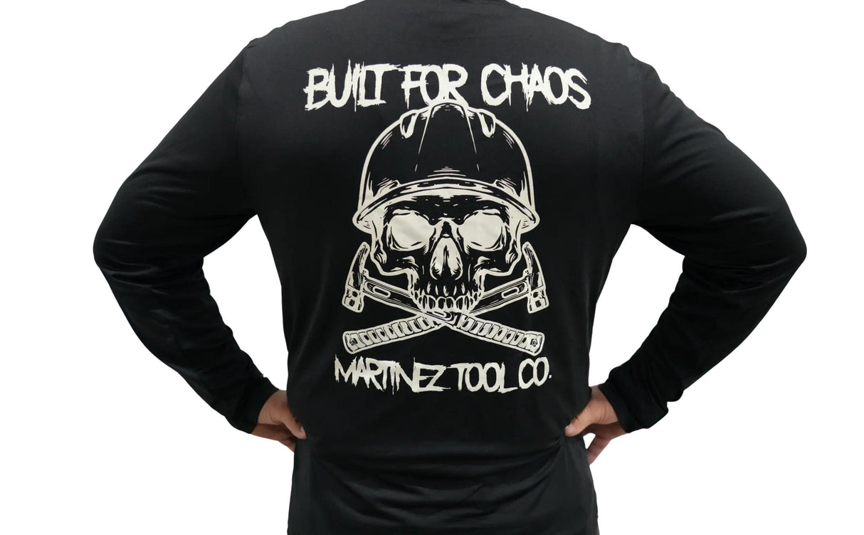 Martinez Built For Chaos Long Sleeve Active Wear T Shirt - Size XXL