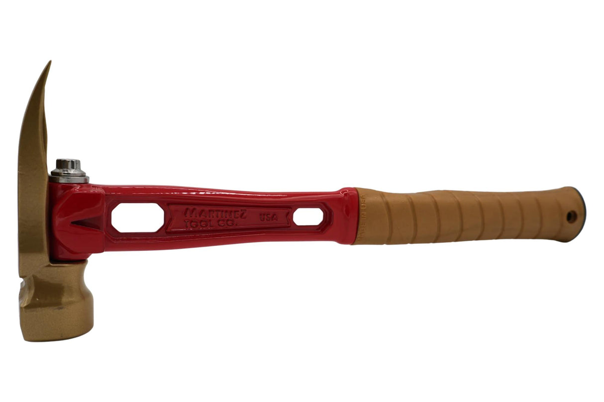 Martinez Iron man 12 oz M4 Dimple Face Titanium Finish Hammer