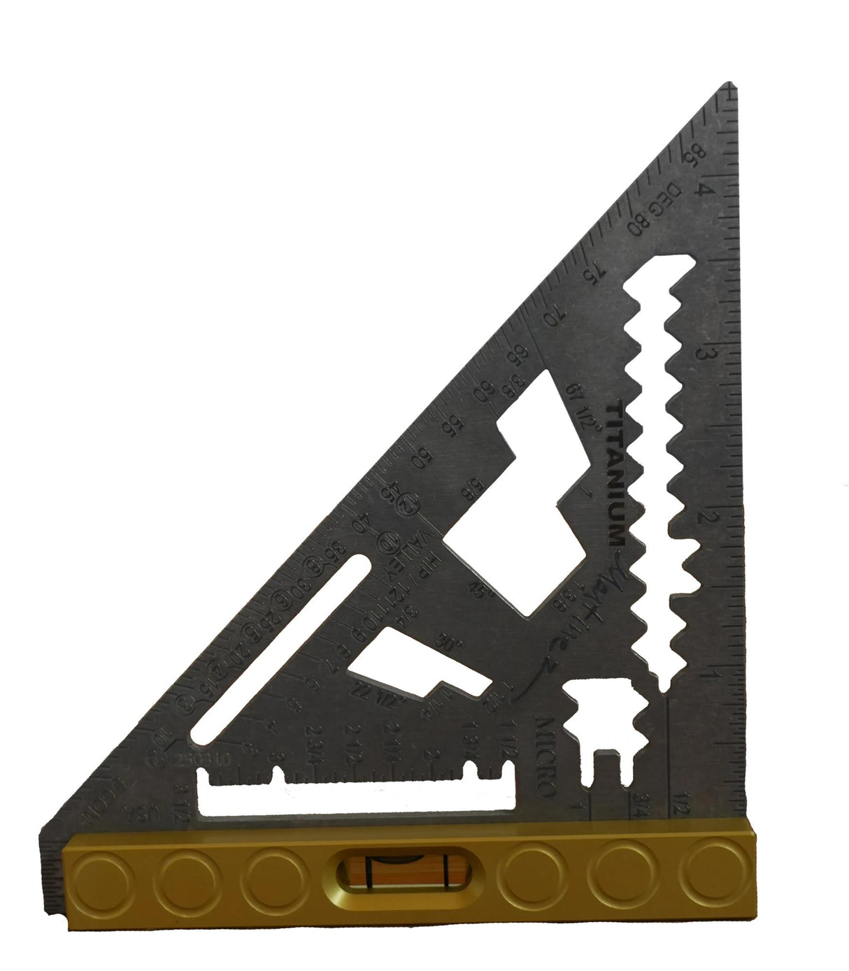 Martinez Titanium Micro Square Imperial Gold