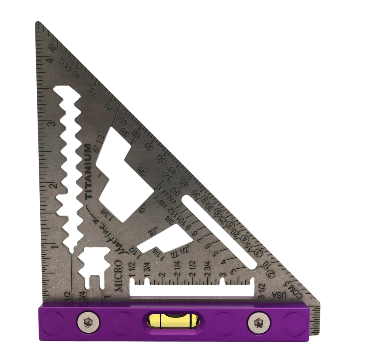 Martinez Titanium Micro Square Imperial Purple