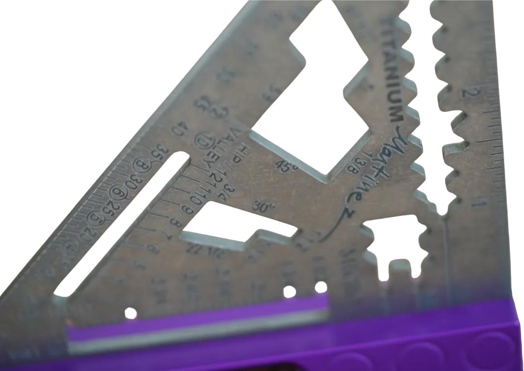 Martinez Titanium Micro Square Imperial Purple