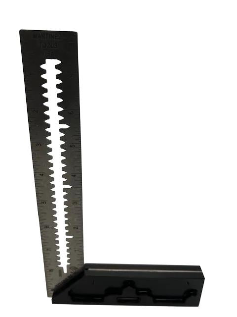 Martinez - Titanium Precision Square - (Black Anodized Heel)