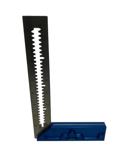 Martinez - Titanium Precision Square - (Blue Anodized Heel)