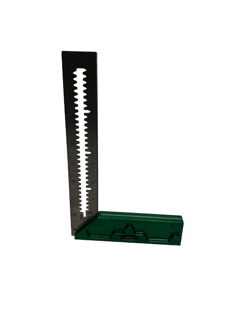 Martinez - Titanium Precision Square - (Green Anodized Heel)