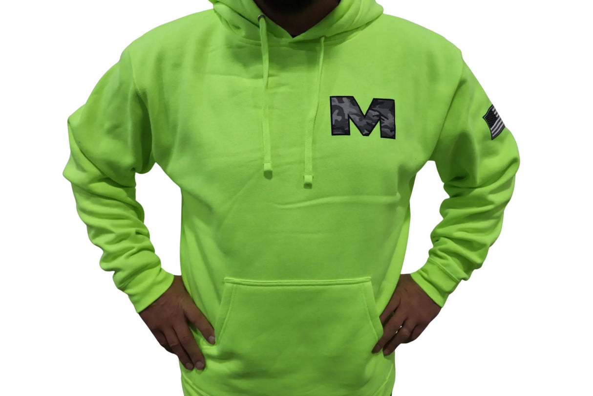 Martinez 10 Year Anniversary Hoodie - Safety Yellow - 2XL