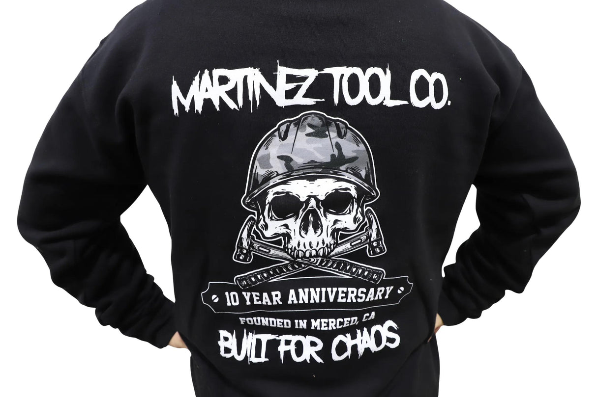 Martinez 10 Year Anniversary Hoodie - Black - Medium