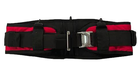 Martinez Padded Tool Belt - Black & Red - Size Large