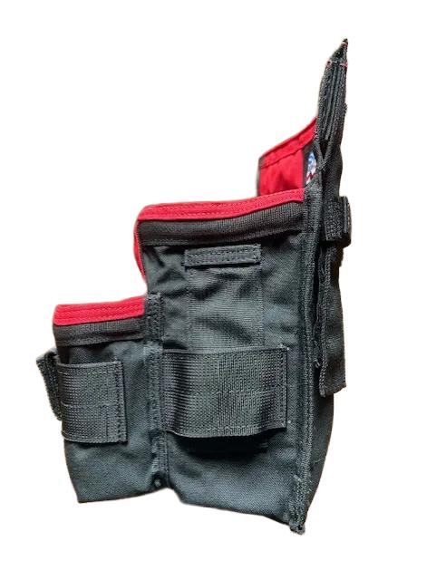 Martinez Extra Large Universal Tool Bag - Black & Red