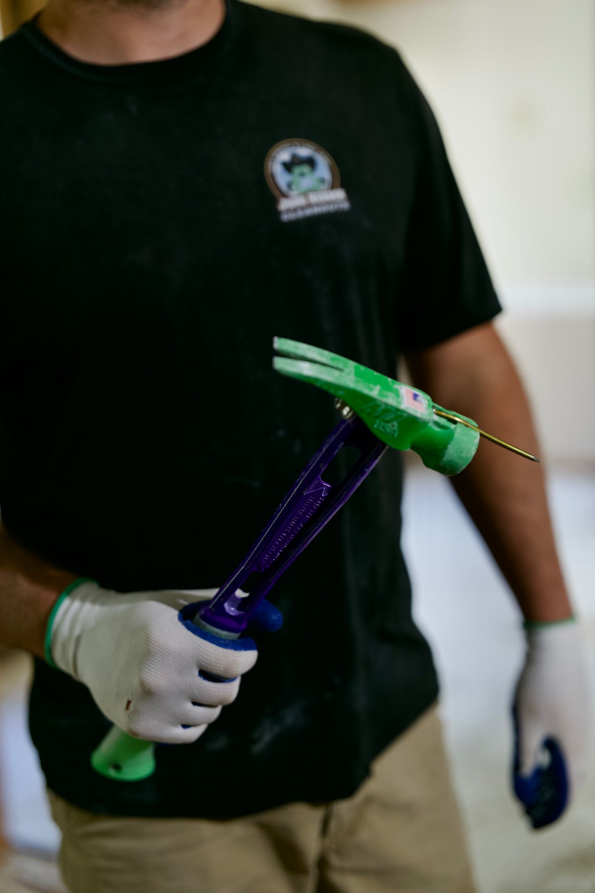 M1 MILLED FACE FRAMING HAMMER HEAD - GREEN