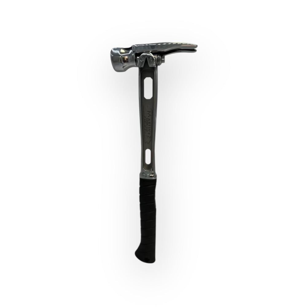 M1 Titanium Handle 15oz Smooth-Face Steel Head Polished Framing Hammer