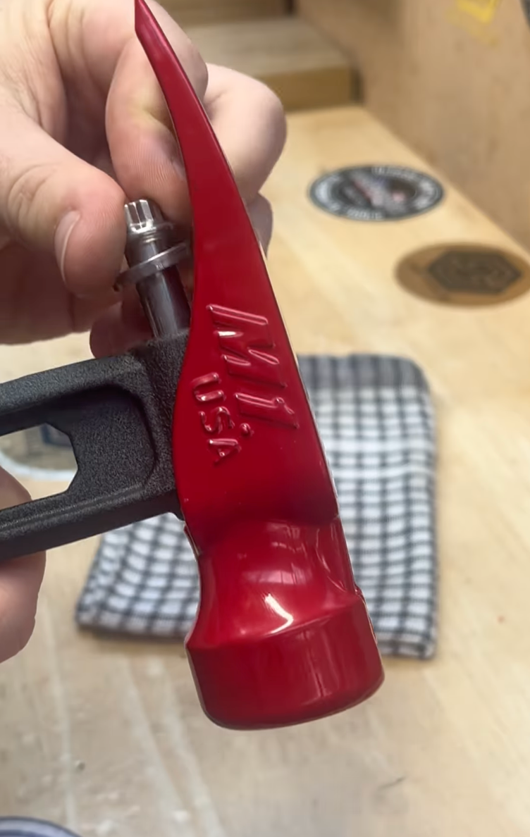 Martinez Firecracker 15 oz M1 Milled Face Titanium Framing Hammer