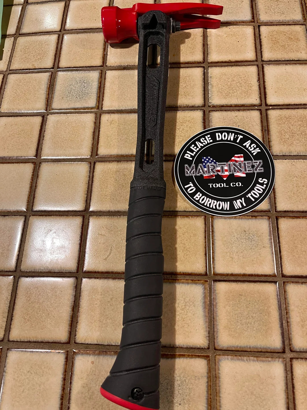 Martinez Firecracker 15 oz M1 Milled Face Titanium Framing Hammer