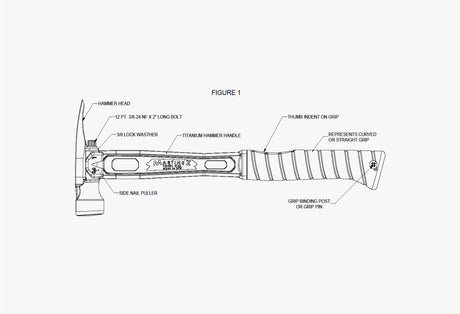 General Titanium Handle Hammer Assembly