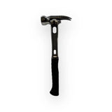 M4 Titanium Handle 12oz Smooth Steel Head Polished Precision Curved Grip Finish Hammer MZ4508_PL