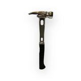 M4 Titanium Handle 12oz Smooth Steel Head Polished Precision Curved Grip Finish Hammer MZ4508_PL