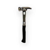 M4 Titanium Handle 12oz Smooth Steel Head Polished Precision Curved Grip Finish Hammer MZ4508_PL