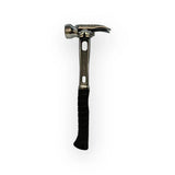 M4 Titanium Handle 12oz Smooth Steel Head Polished Precision Curved Grip Finish Hammer MZ4508_PL