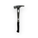 M4 Titanium Handle 12oz Smooth Steel Head Polished Precision Curved Grip Finish Hammer MZ4508_PL