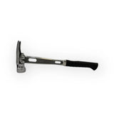 M4 Titanium Handle 12oz Smooth Steel Head Polished Precision Curved Grip Finish Hammer MZ4508_PL