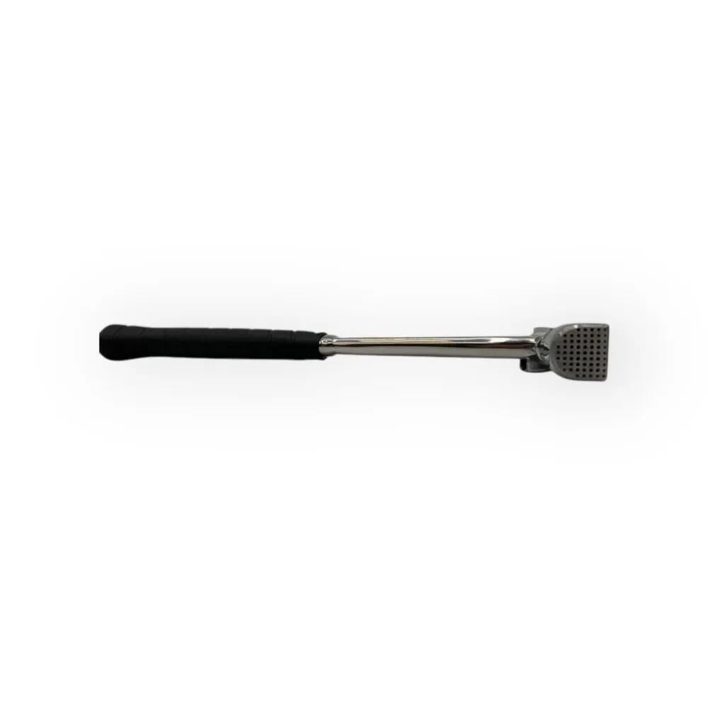 M4 Titanium Handle 12oz Smooth Steel Head Polished Precision Curved Grip Finish Hammer MZ4508_PL