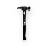 M4 Titanium Handle 12oz Smooth Steel Head Polished Precision Curved Grip Finish Hammer MZ4508_PL