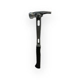 M4 Titanium Handle 12oz Smooth Steel Head Polished Precision Curved Grip Finish Hammer MZ4508_PL