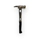 M4 Titanium Handle 12oz Smooth Steel Head Polished Precision Curved Grip Finish Hammer MZ4508_PL