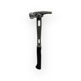 M4 Titanium Handle 12oz Smooth Steel Head Polished Precision Curved Grip Finish Hammer MZ4508_PL