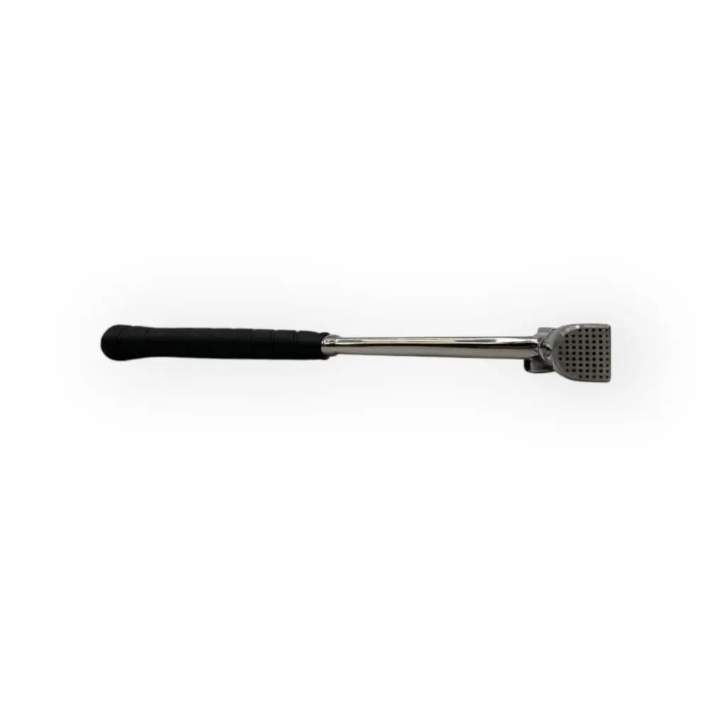M4 Titanium Handle 12oz Smooth Steel Head Polished Precision Curved Grip Finish Hammer MZ4508_PL