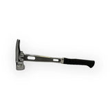 M4 Titanium Handle 12oz Smooth Steel Head Polished Precision Curved Grip Finish Hammer MZ4508_PL