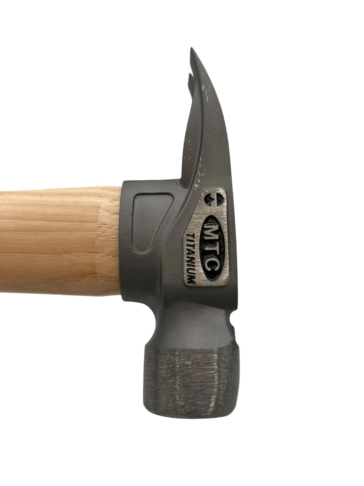 14" Titanium Head O Nose Finish Head  Wood Handle