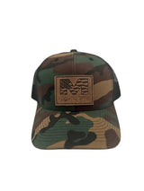 Martinez Range Leather Hat - Camo