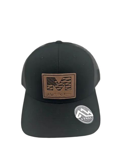 Martinez Range Leather Hat - Black