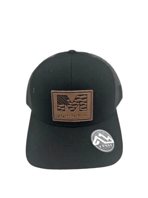 Martinez Range Leather Hat - Black
