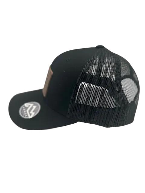 Martinez Range Leather Hat - Black