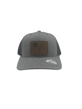 Martinez Range Leather Hat - Heather Gray