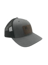 Martinez Range Leather Hat - Heather Gray