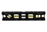 Martinez Titanium 9" V Groove Magnetic Torpedo and Conduit Level - Black