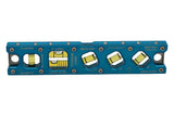 Martinez Titanium 9" V Groove Magnetic Torpedo and Conduit Level - Blue