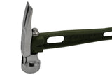 Reaper Carc Green 15oz M1 Polished Milled Etched American Flag Face Titanium Framing Hammer