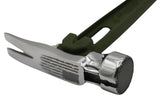 Reaper Carc Green 15oz M1 Polished Milled Etched American Flag Face Titanium Framing Hammer