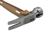 Reaper Sand 15oz M1 Polished Milled Etched American Flag Face Titanium Framing Hammer