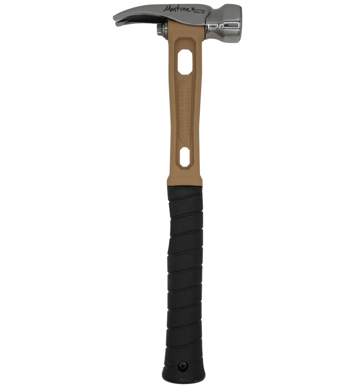 Reaper Sand 12oz Polished M4 Smooth Etched American Flag Face Titanium Finishing Hammer