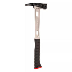 M1 Titanium Handle 15oz Milled Steel Head Curved Grip Framing Hammer - Signature Series