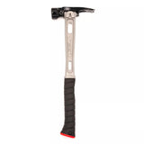 M1 Titanium Handle 15oz Milled Steel Head Curved Grip Framing Hammer - Signature Series