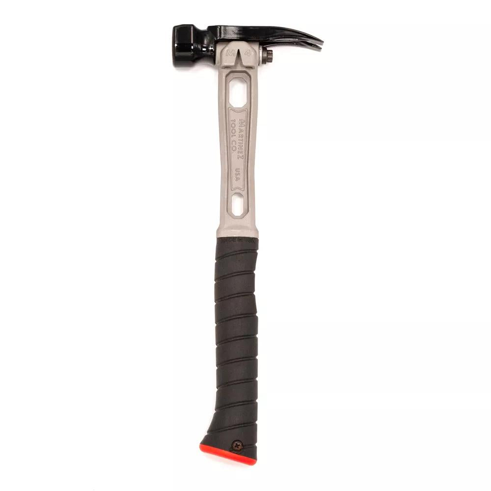 M4 Titanium Handle 12oz Dimple Steel Head Curved Grip Finish Hammer - Signature Series