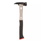 M4 Titanium Handle 12oz Dimple Steel Head Curved Grip Finish Hammer - Signature Series