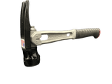 M1 Titanium Handle 15oz Milled Steel Head Curved Grip Framing Hammer - Signature Series