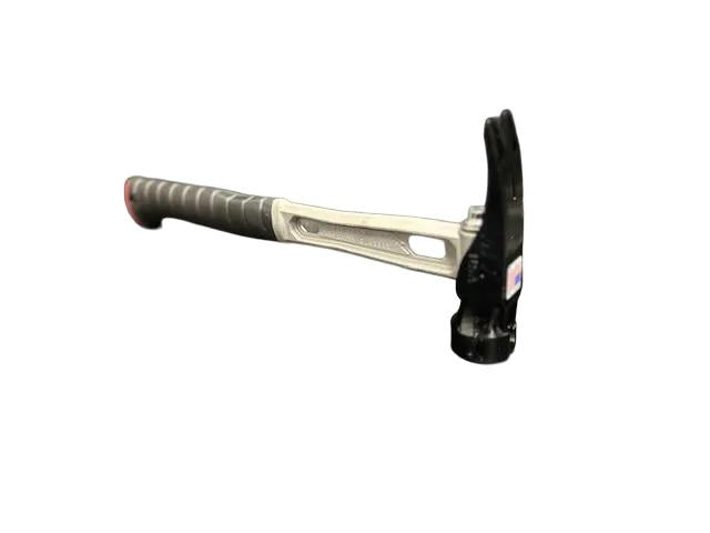M1 Titanium Handle 15oz Smooth Steel Head Curved Grip Framing Hammer - Signature Series