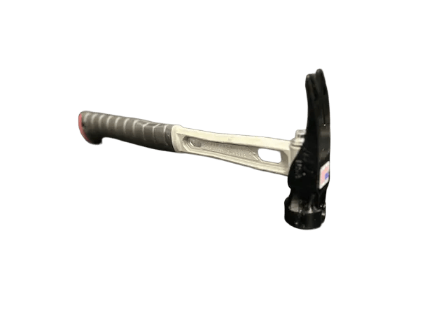 M1 Titanium Handle 15oz Smooth Steel Head Curved Grip Framing Hammer - Signature Series